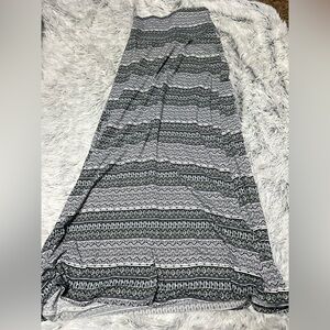 Lily Rose Black and White A-Line Skirt